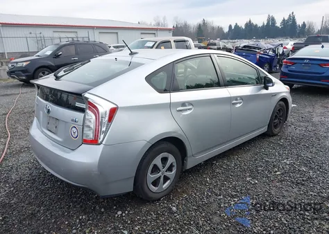 2012 Toyota Prius Three z USA, uszkodzony, nr VIN JTDKN3DU1C5487421